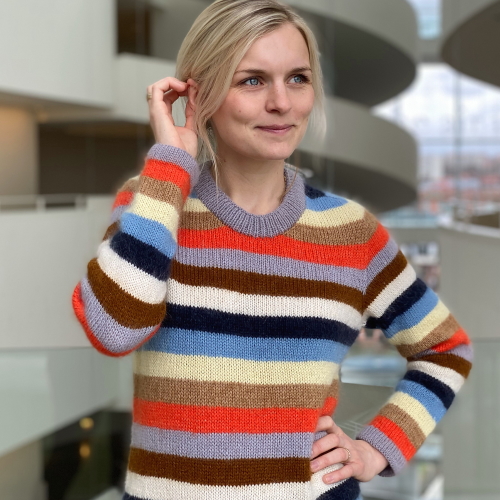 Aros Sweater - buy knitting pattern online | Maschenfein.com