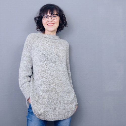 Eezra Sweater - buy knitting pattern online | Maschenfein.com