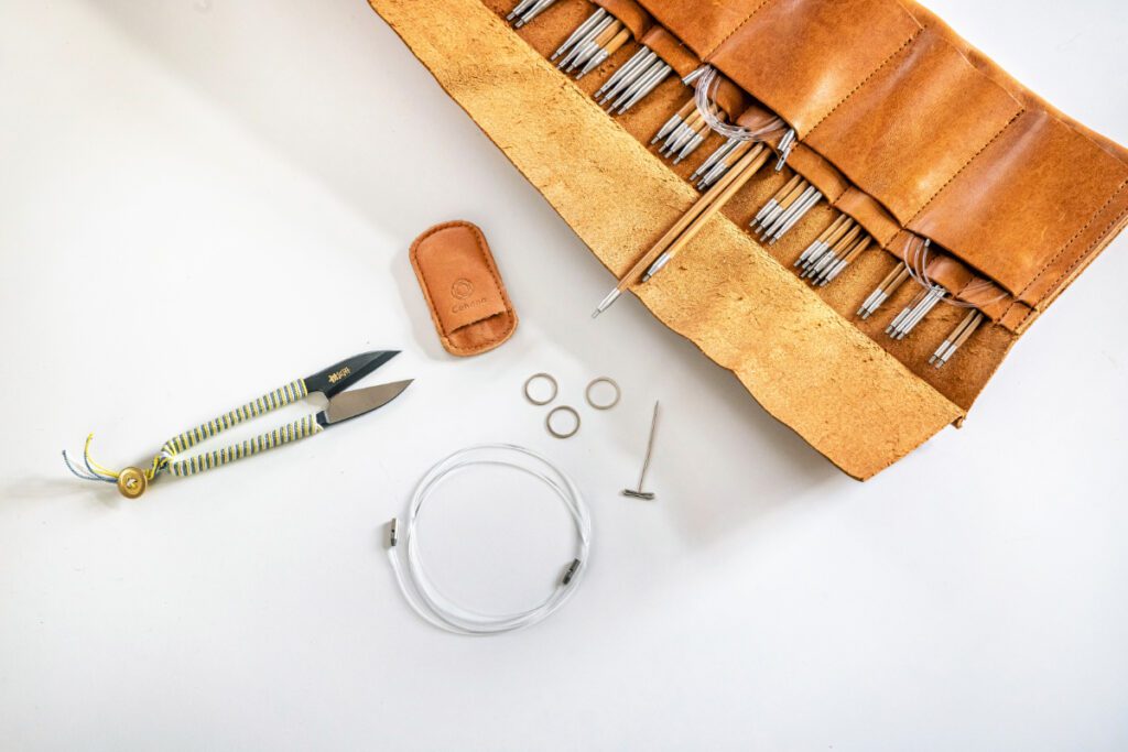 Leather Knitting Accessories 